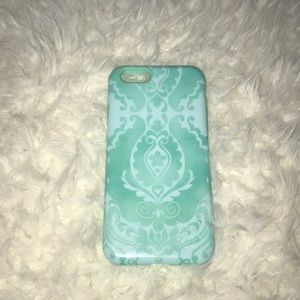 Teal/light blue iPhone 6 phone case